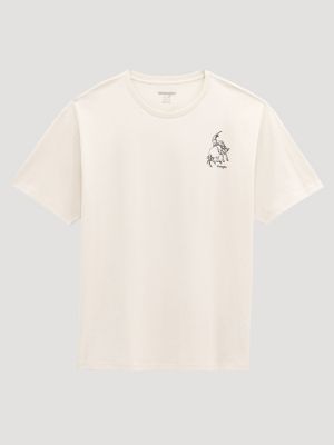 Soaring Cowboy Vintage Fit Back Graphic T-Shirt