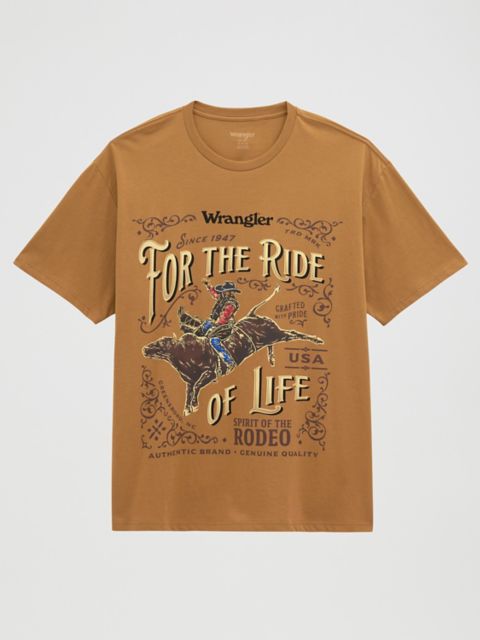 Мужские футболки Wrangler Ride of Life Vintage Fit Graphic T-Shirt