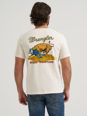 Steer Wrestling Graphic T-Shirt