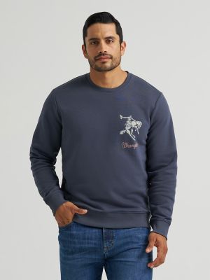 Wrangler Bucking Rider Graphic Fleece Sweatshirt