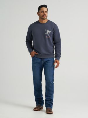 Wrangler Bucking Rider Graphic Fleece Sweatshirt
