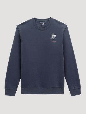 Wrangler Bucking Rider Graphic Fleece Sweatshirt