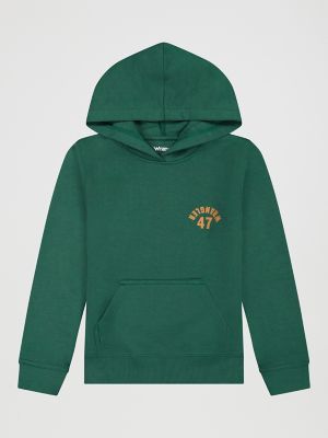 Boy's 47 Wrangler Logo Pullover Hoodie | NEW | Wrangler®