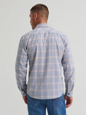Men's Slim Fit Plaid Shirt | WROUND-UP SALE | Wrangler
