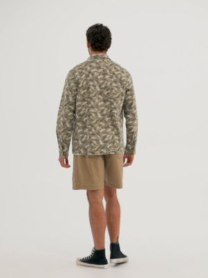 Men's Utility Camo Overshirt in Silverling Camo alternative view