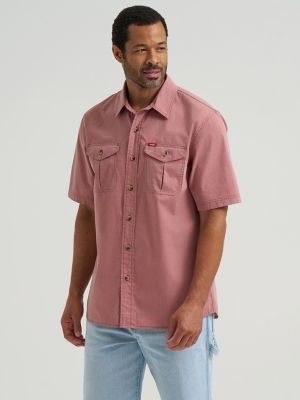 men's relaxed fit dress shirts O'Neill Men's UPF Slub Relaxed Short Sleeve Woven Shirt, XL, Midnight Navy main image 0