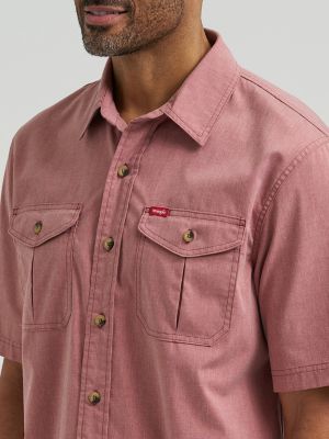 Men's Relaxed Stretch Poplin Shirt