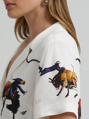 Lainey Wilson x Wrangler Camp Shirt