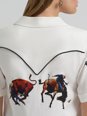 Lainey Wilson x Wrangler Camp Shirt