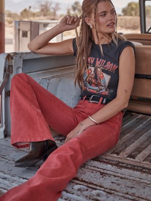 red jeans | Shop red jeans from Wrangler®