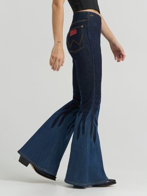 Lainey Wilson x Wrangler Flame Pull On Bell Bottoms