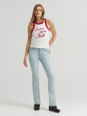 Lainey Wilson x Wrangler Gimme Some Slack Tank