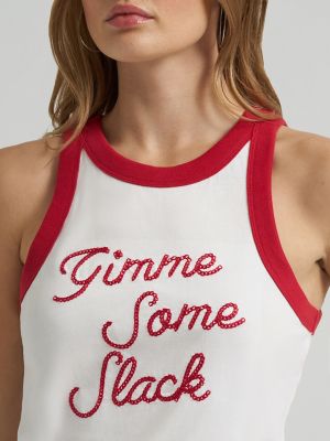 Lainey Wilson x Wrangler Gimme Some Slack Tank
