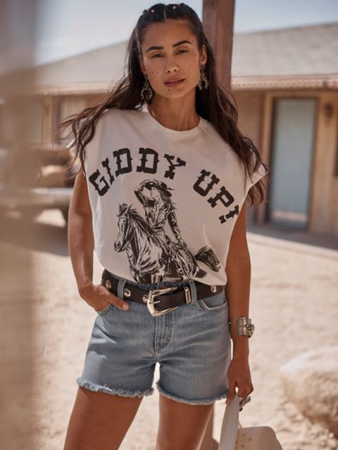 Детские футболки Wrangler Lainey Wilson x Wrangler Giddy Up Tee