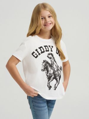 Girl's Lainey Wilson x Wrangler Giddy Up Tee