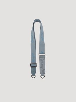 Buckle and Fringe Satchel Bag:Blue:One Size alternative view 4