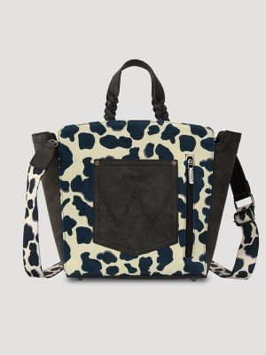 Женская сумка кросс-боди Wrangler Colorblock Cow Print — фото 2