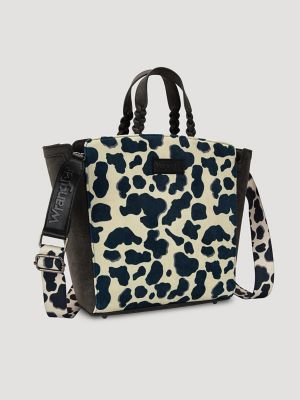 Женская сумка кросс-боди Wrangler Colorblock Cow Print — фото 3