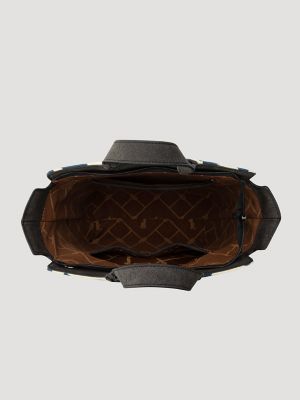 Женская сумка кросс-боди Wrangler Colorblock Cow Print — фото 4
