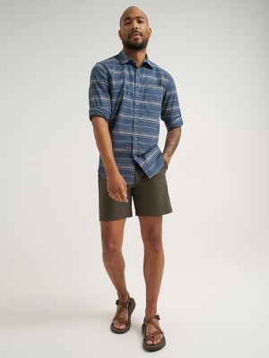 Men's Outdoor Casual Chino Short in Black Ink