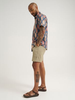Men's Outdoor Casual Chino Short in Laurel Oak
