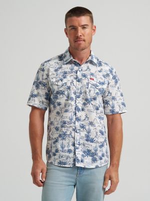 Men's Print Camp Shirt