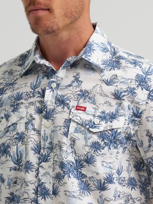 Men's Print Camp Shirt