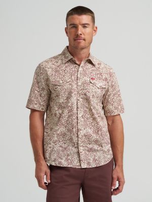 Men's Print Camp Shirt in Floral