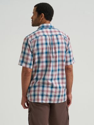 Mens Heritage Plaid Poplin Shirt:Apple Butter Heather:5X alternative view 2