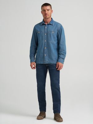 Men's Utility Denim Overshirt