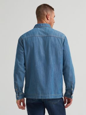 Men's Utility Denim Overshirt