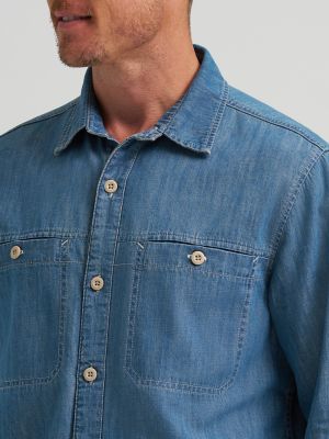 Men's Utility Denim Overshirt