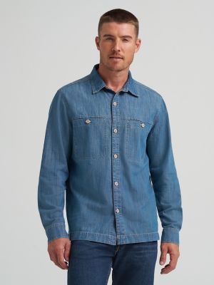 Men's Utility Denim Overshirt