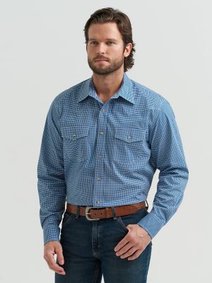 Men's 20X® Competition Advanced Comfort Long Sleeve Two Pocket Western Snap Shirt