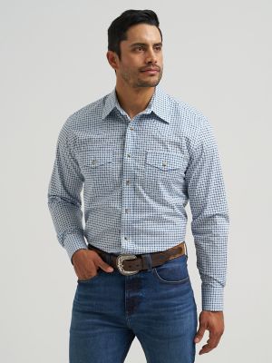 Men's 20X® Competition Advanced Comfort Long Sleeve Two Pocket Western Snap Shirt