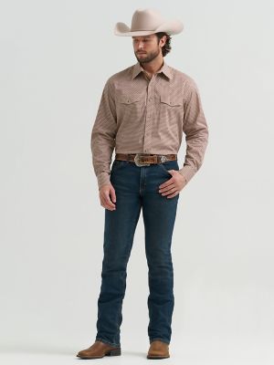 Мужские рубашки Wrangler Men's 20X® Competition Advanced Comfort Long Sleeve Two Pocket Western Snap Shirt — фото 2