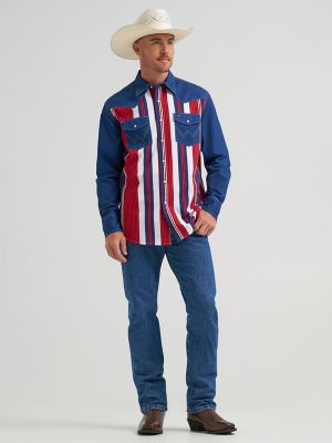Lone Star Brushpopper Western Snap Workshirt