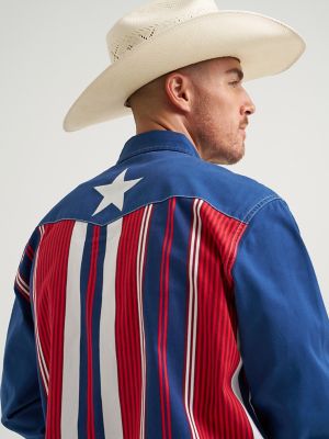 Lone Star Brushpopper Western Snap Workshirt