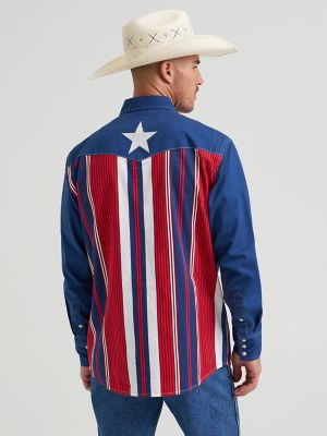 Lone Star Brushpopper Western Snap Workshirt
