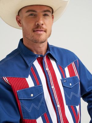Lone Star Brushpopper Western Snap Workshirt