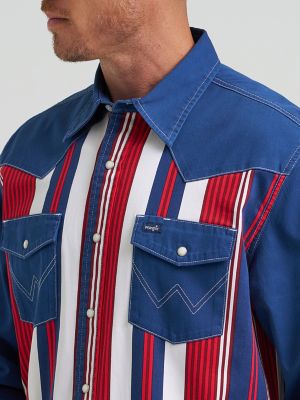 Lone Star Brushpopper Western Snap Workshirt
