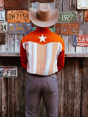 Lone Star Brushpopper Western Snap Workshirt