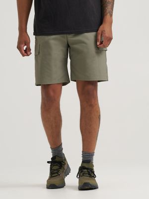 Wrangler ATG&trade; Men's Highland Cargo Short in Dusty Olive
