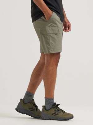 Wrangler ATG&trade; Men's Highland Cargo Short in Dusty Olive
