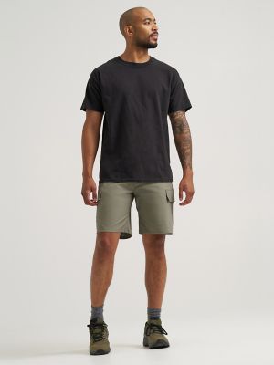 Wrangler ATG&trade; Men's Highland Cargo Short in Dusty Olive