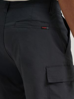 Wrangler ATG&trade; Men's Highland Cargo Short in Jet Black