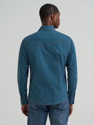 Men's Wrangler Retro&reg; Premium Western Snap Corduroy Shirt