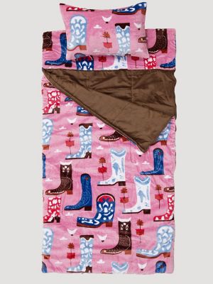 Wrangler Sleeping Bag:Pink:One Size main view