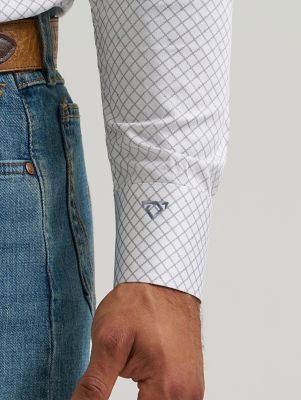 Mens Cody Johnson 1 Pocket Button Shirt:Barbed Wire:S alternative view 4