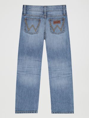Toddler Boy's Wrangler Retro&reg; Slim Straight Jean in Timber